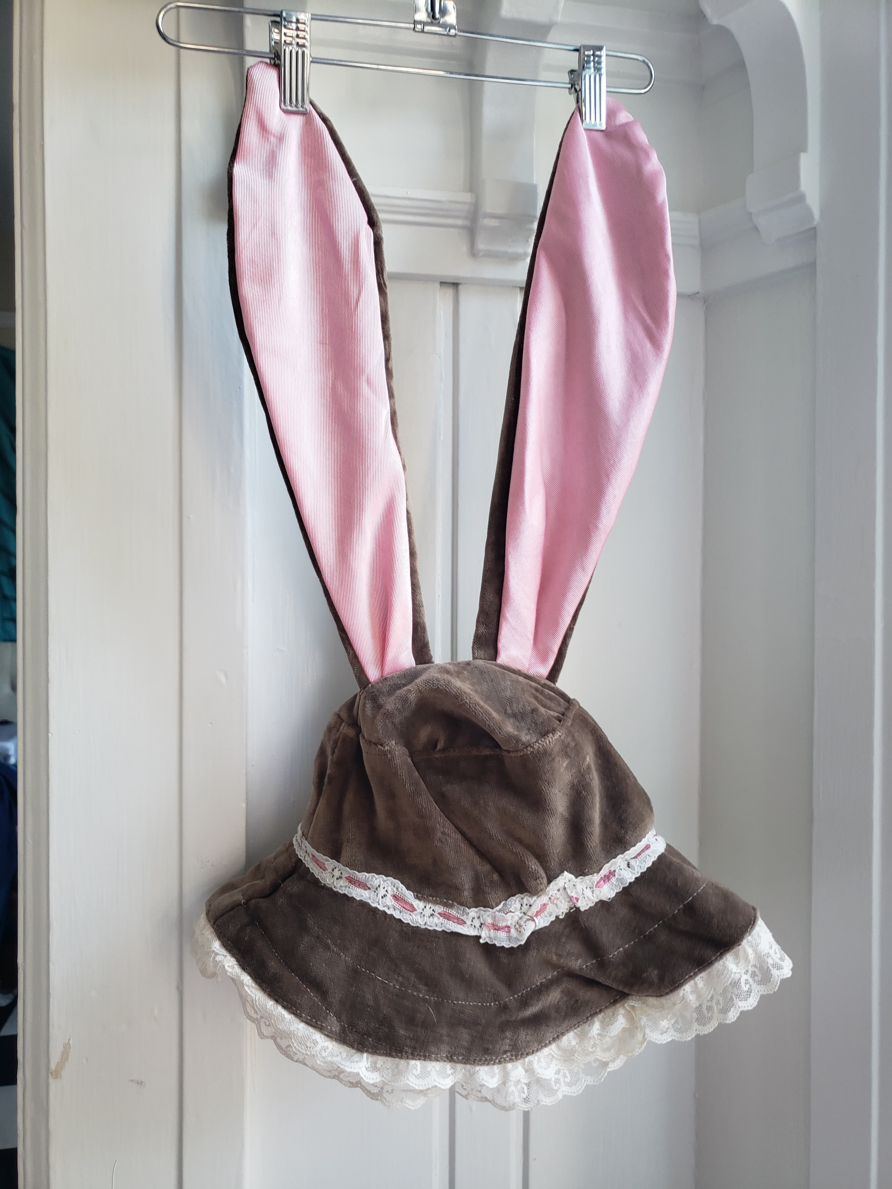 Bunny Bucket Hat - Pastel Lace